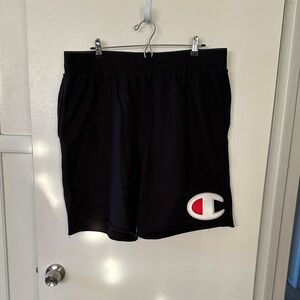 Champion Reverse Weave 2X-large Black Logo Shorts